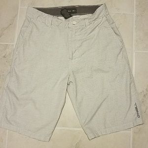 Light Blue and White Stripe O'Neill Shorts